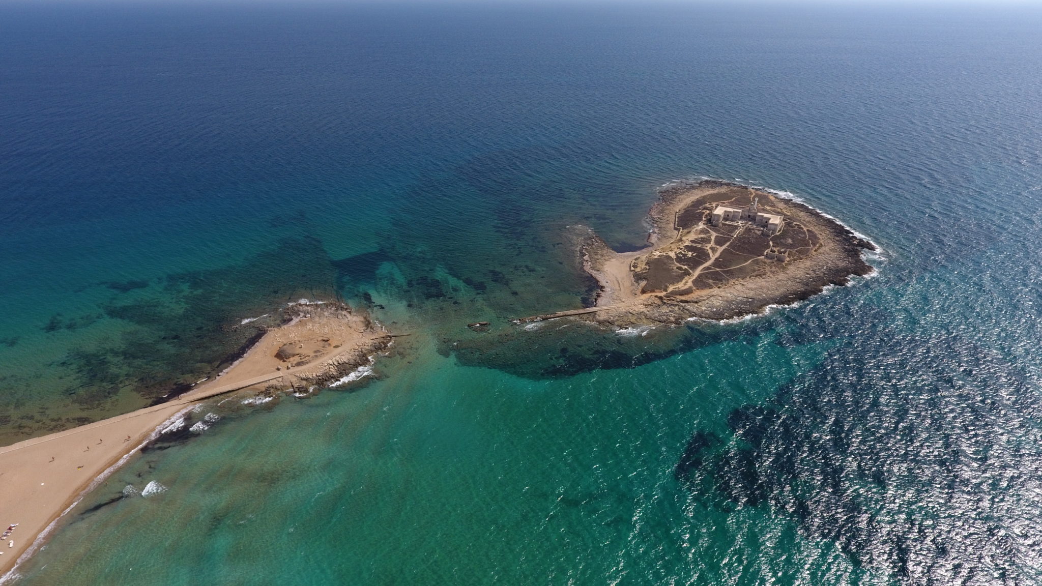 Isola delle Corrente - Where the Mediterranean Meets the Ionian ...